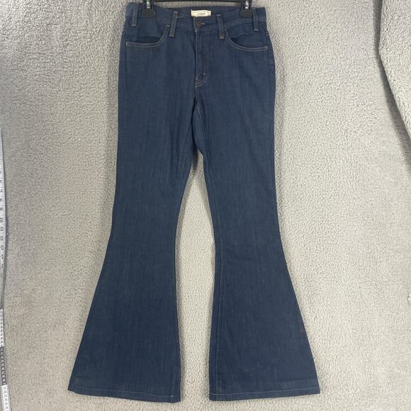 Levi's Jeans Womens 6 Blue 1974 Bell Flare Bell Bottom Orange Tab Stretch Denim - Picture 8 of 16